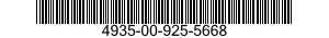 4935-00-925-5668  4935009255668 009255668