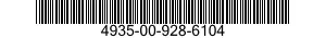 4935-00-928-6104  4935009286104 009286104
