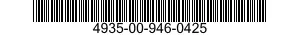 4935-00-946-0425  4935009460425 009460425
