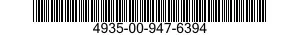 4935-00-947-6394  4935009476394 009476394