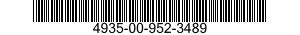 4935-00-952-3489 PLUG,THRUST CHAMBER 4935009523489 009523489