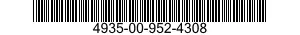 4935-00-952-4308  4935009524308 009524308