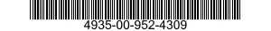 4935-00-952-4309  4935009524309 009524309