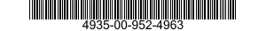 4935-00-952-4963 CABLE ASSEMBLY 4935009524963 009524963
