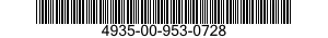 4935-00-953-0728  4935009530728 009530728