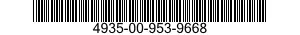 4935-00-953-9668  4935009539668 009539668