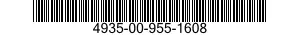 4935-00-955-1608  4935009551608 009551608