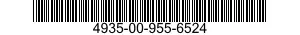 4935-00-955-6524  4935009556524 009556524