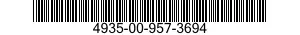 4935-00-957-3694  4935009573694 009573694