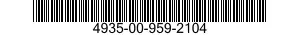 4935-00-959-2104  4935009592104 009592104
