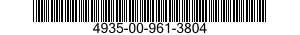 4935-00-961-3804  4935009613804 009613804