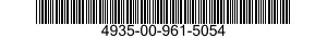 4935-00-961-5054  4935009615054 009615054