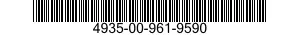 4935-00-961-9590 CAPACITOR,FIXED,PLASTIC DIELECTR 4935009619590 009619590