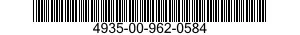 4935-00-962-0584  4935009620584 009620584