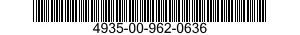 4935-00-962-0636  4935009620636 009620636