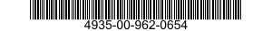 4935-00-962-0654  4935009620654 009620654