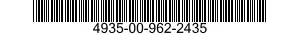 4935-00-962-2435  4935009622435 009622435