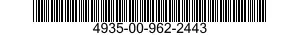 4935-00-962-2443  4935009622443 009622443