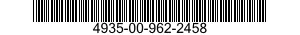 4935-00-962-2458  4935009622458 009622458