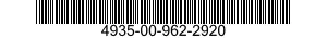 4935-00-962-2920  4935009622920 009622920