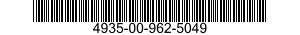 4935-00-962-5049  4935009625049 009625049