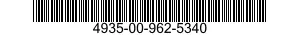 4935-00-962-5340  4935009625340 009625340