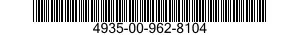 4935-00-962-8104  4935009628104 009628104