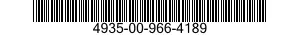 4935-00-966-4189  4935009664189 009664189