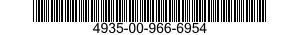 4935-00-966-6954  4935009666954 009666954
