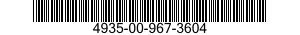 4935-00-967-3604  4935009673604 009673604