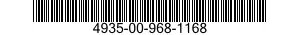 4935-00-968-1168  4935009681168 009681168
