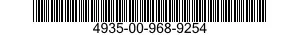 4935-00-968-9254  4935009689254 009689254