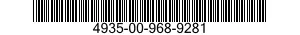4935-00-968-9281  4935009689281 009689281