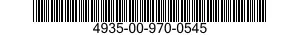 4935-00-970-0545  4935009700545 009700545