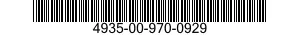 4935-00-970-0929  4935009700929 009700929