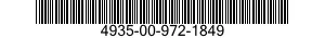 4935-00-972-1849  4935009721849 009721849