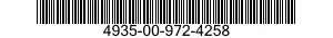 4935-00-972-4258  4935009724258 009724258