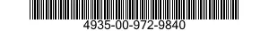 4935-00-972-9840  4935009729840 009729840