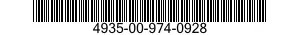 4935-00-974-0928  4935009740928 009740928
