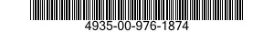 4935-00-976-1874  4935009761874 009761874