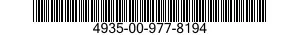 4935-00-977-8194  4935009778194 009778194