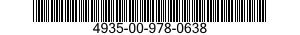 4935-00-978-0638  4935009780638 009780638