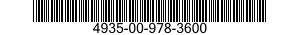 4935-00-978-3600  4935009783600 009783600