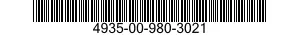 4935-00-980-3021  4935009803021 009803021