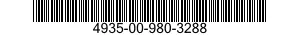 4935-00-980-3288  4935009803288 009803288