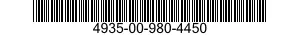 4935-00-980-4450  4935009804450 009804450