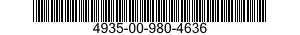 4935-00-980-4636  4935009804636 009804636