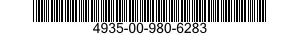 4935-00-980-6283  4935009806283 009806283