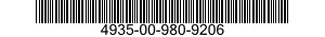 4935-00-980-9206  4935009809206 009809206