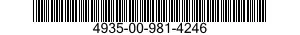 4935-00-981-4246  4935009814246 009814246